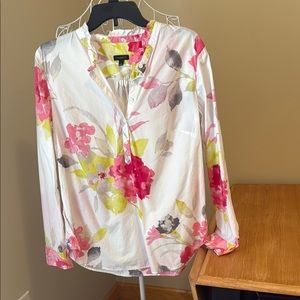 Talbots Floral Print Women's Popover